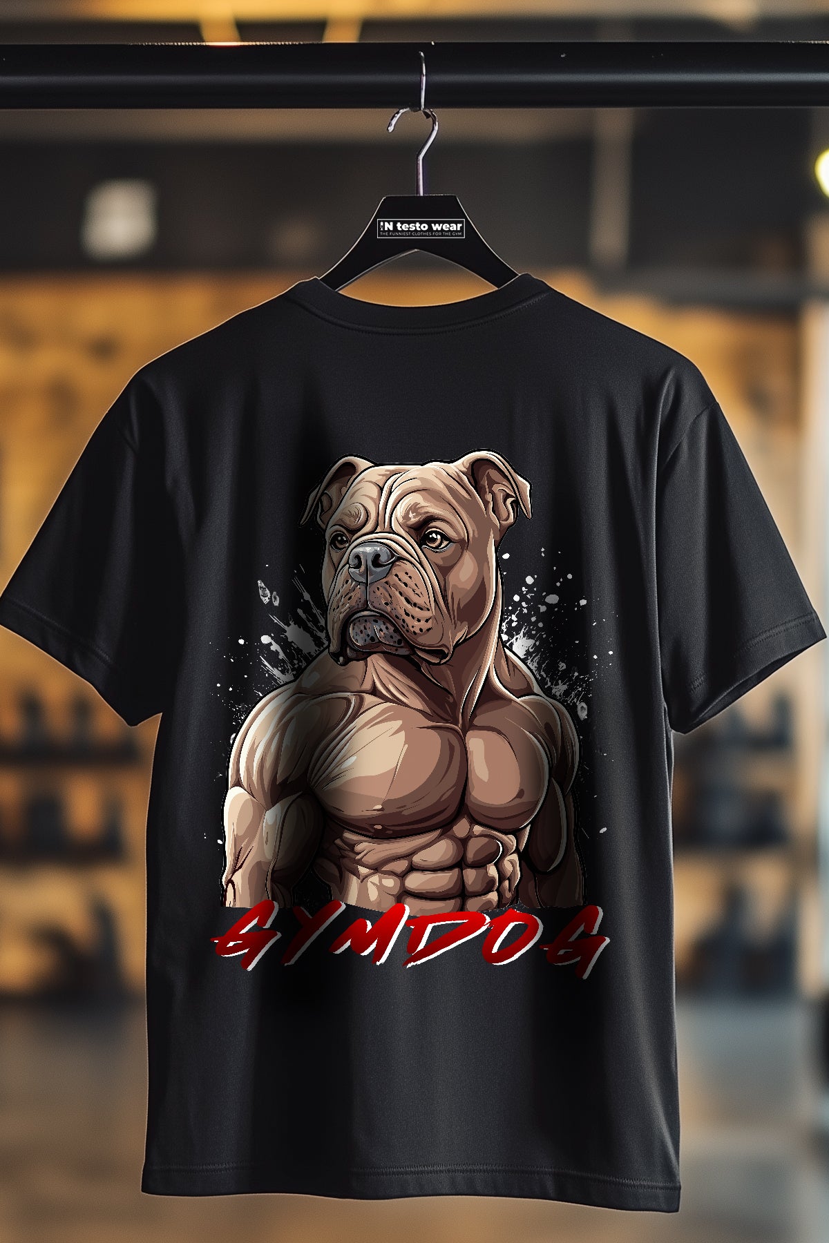 Oversized Bodybuilding T-Shirt - GYMDOG 1