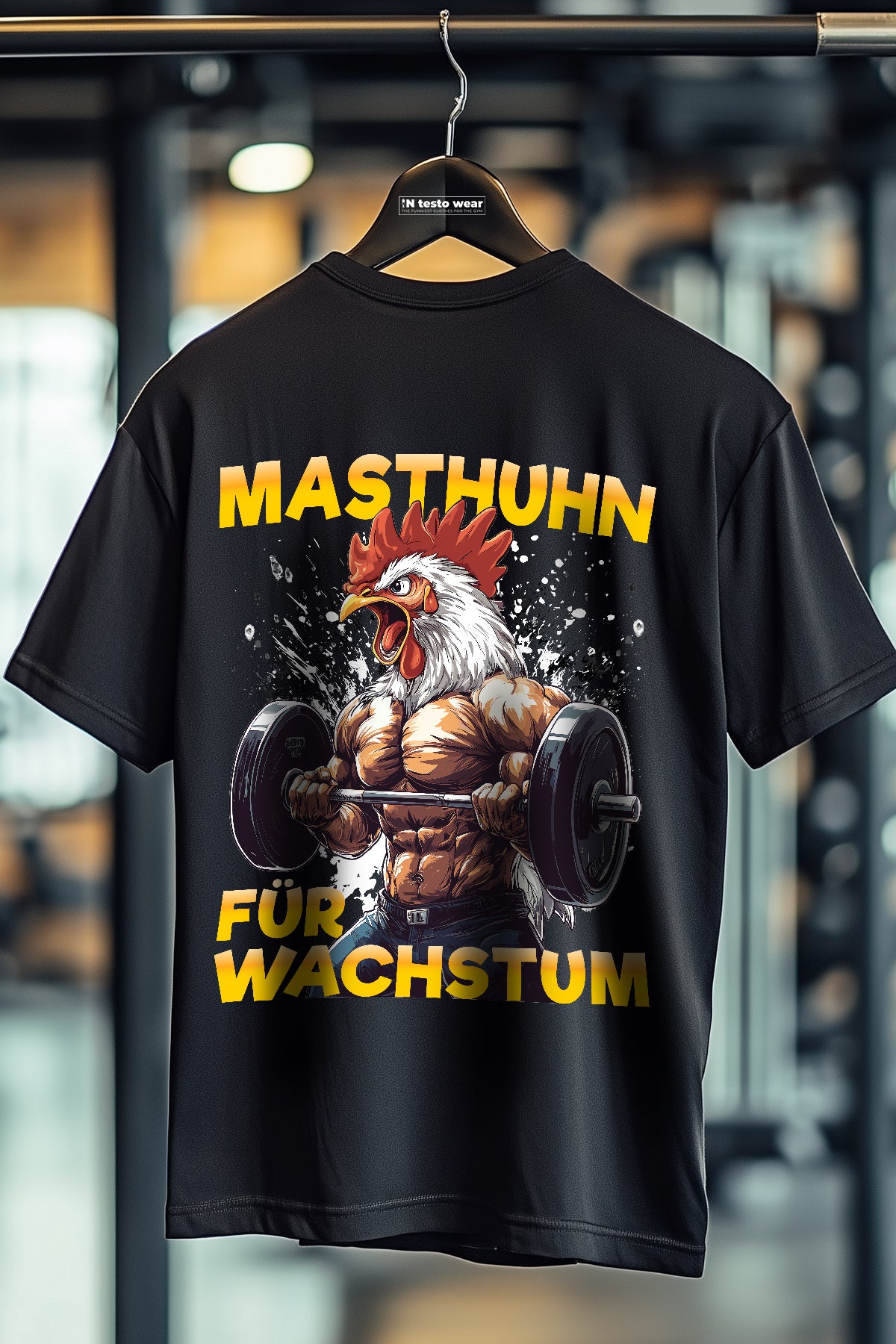 Oversized Bodybuilding T-Shirt - MASTHUHN