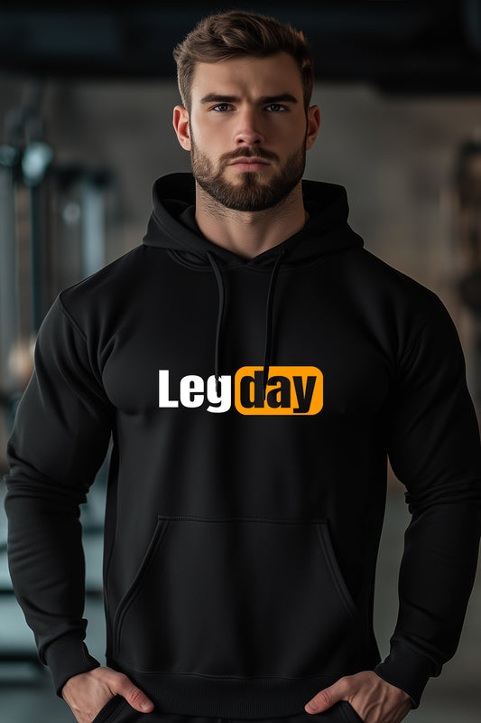 Bodybuilding Hoodie - LEG DAY