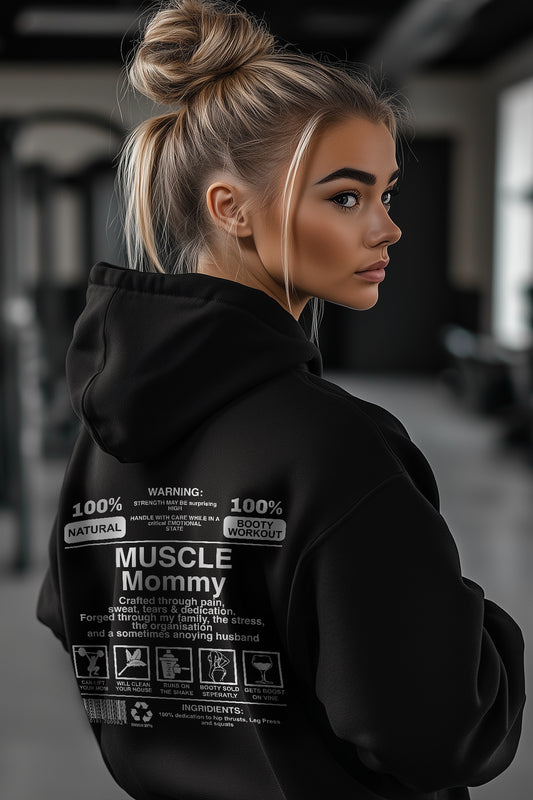 Bodybuilding Hoodie - MUSCLE MOMMY