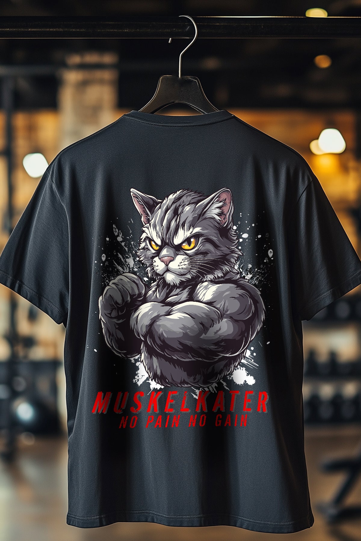 Oversized Bodybuilding T-Shirt - Muskelkater